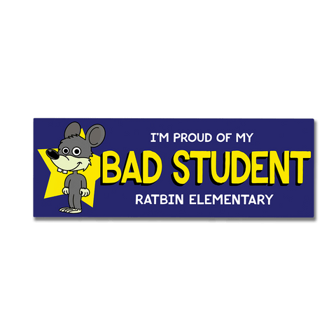 "ELEMENTARY" Bumper Sticker