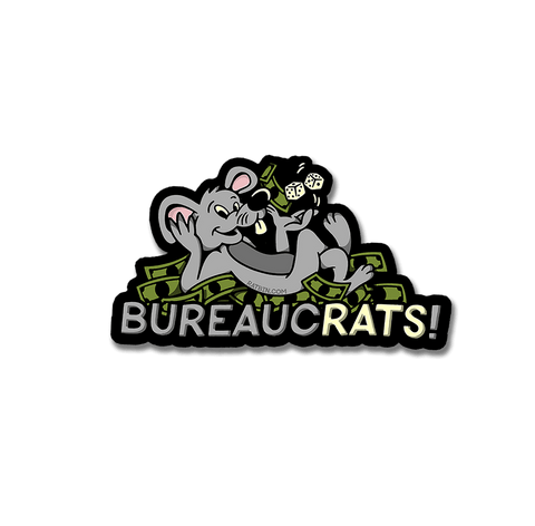 "BUREAUCRAT" Sticker