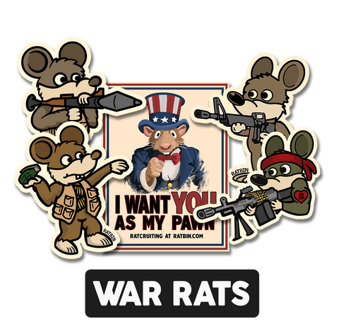 WAR RATS - Sticker Pack